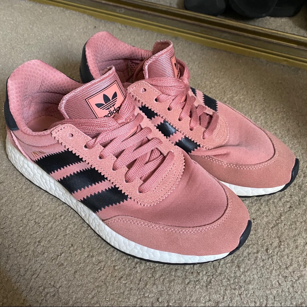 Adidas pink shoes